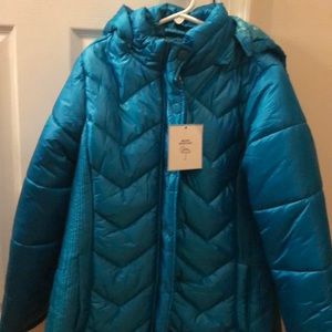Justice youth girls winter coat